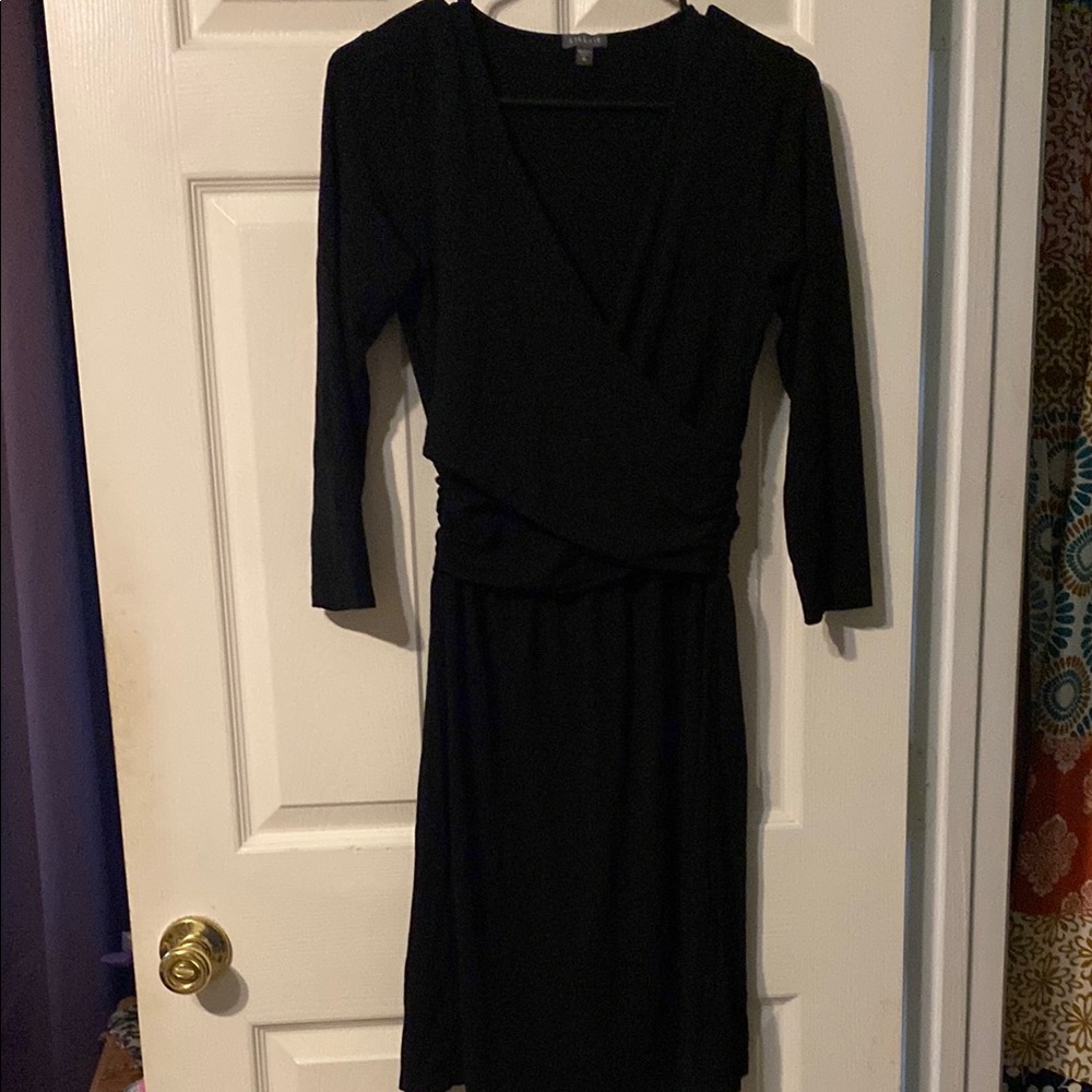 Lilla P Black Long Sleeve Dress